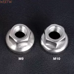 WEETW Xe Đạp Hub Hạt Phụ Kiện Xe Đạp Phía Trước Phía Sau Kết Cấu Chống Trượt Cho Bay Chết MTB M9 M10