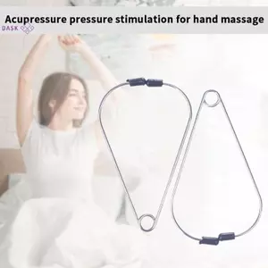 10 / 20 Chiếc Bấm huyệt Ngón Tay Khớp Kim Loại Kẹp Massage Tay Di Động Kinh Tuyến Máy Mát Xa Bấm huyệt Kẹp Tay Điểm Châm Cứu Kẹp