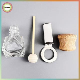 Kẹp nước hoa ô tô SAFENH Chai thủy tinh hương liệu, Chai thông hơi khuếch tán VN