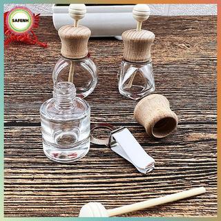 Kẹp nước hoa ô tô SAFENH Chai thủy tinh hương liệu, Chai thông hơi khuếch tán VN