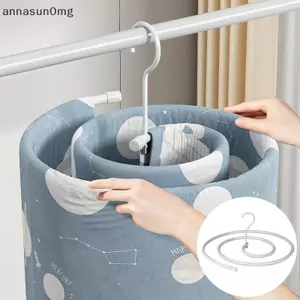AA Ban Công Xoắn Ốc Sấy Chăn Hiện Vật Xoắn Ốc Quần Áo Ra Tròn Gấp Quần Áo Ra VN