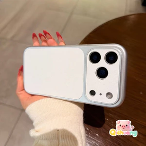 Ốp Điện Thoại Da PU Trắng Thanh Lịch Cho Huawei Nova 15 14 Lite 13 12 11 SE Ultra 10 Pura 80 Art Pro Plus Business Back Cover