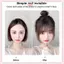 JRP Air Bangs Tóc Giả Mùa Hè Ánh Sáng Và Mỏng Giả Nổ Tự Nhiên Trán Vô Hình Và Traceless Nổ Tóc Giả Mảnh JRP