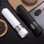 1 Cái Máy Xay Tiêu Và Muối Tự Động Điện Có Đèn LED Có Thể Điều Chỉnh Độ Thô Gia Vị Dụng Cụ Nấu Ăn Nhà Bếp VN