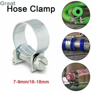 Kẹp ống TUYỆT VỜI, Phụ kiện đường ống Dụng cụ cố định Kẹp ống, Bộ phân loại bền bỉ Thép Carbon Ống cố định mạ kẽm Ống tròn Ống thông gió ống nước