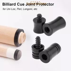 IAPPORTUNIA 1 Bộ Vỏ bảo vệ bánh xe giữa, Bộ bảo vệ khớp bi-a đặc biệt bằng nhựa, Phụ kiện bi-a đen bền bỉ cho sóng Uni Loc