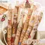 TUYỆT VỜI 6 Bút Báo Chí, Mực Đen Nhanh Khô Capybara Bút Gel, Hoạt Hình 0.5 Mm Viết Văn Phòng Phẩm Bút Thi Văn Phòng