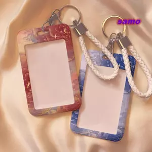 Hộp đựng thẻ tín dụng SAMO, Hộp đựng danh thiếp bằng nhựa, Đồ dùng học sinh hoạt hình Nam nữ