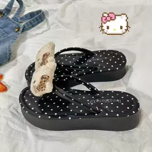Phiên Bản Hàn Quốc Thoải Mái Phù Hợp Với Tất Cả Trận Đấu Thường Ngày Bền Trượt Flip-Flops Mùa Hè Tăng Cường Đế Mềm Flip-Flops F