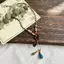 LUImo Phong Cách Trung Hoa Gốm Hạt Mặt Dây Chuyền Nelace Handmade Có Thể Điều Chỉnh Retro Ne Trang Sức Nữ Mặc Hàng Ngày Quà Tặng SBS