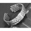 Dây đeo bằng thép không gỉ 00985 / 25 * 13mm Dây đeo bằng thép thay thế lồi / Đồng hồ đeo tay thể thao kinh doanh Đa năng / Chất liệu thép không gỉ bạc / Phụ kiện đồng hồ nam