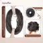 AqToCna Móng Vuốt Loại Kẹp Tóc Giả Bun Tổng Hợp Thẳng Chignon Kẹp Trong Trên Đuôi Tóc Nối Dài Updo Tóc Bun Tóc Mảnh Tóc Cho Nữ AqToCna