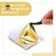 Bộ Tấm Giấy Nghệ Thuật 400 Chiếc Giả 3.5 Inch Có Bàn Chải Và Nipper Để Tranh Mạ Bạc