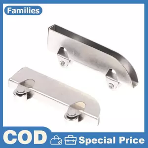 4 Ròng Rọc Sắt 5 Mm Kính Cửa Trượt Bánh Xe Kẹp Tra Roller Runner