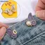 Bluelover Tinh Tế Sang Trọng Bướm Có Thể Điều Chỉnh Thắt Lưng Bule Quần Jean Không Cần May Nút Thắt Lưng Có Thể Tháo Rời Eo Bule Mới