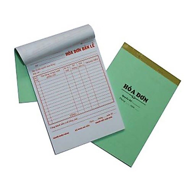 COMBO 5 QUYỂN -Hoá đơn bán lẻ 13x19 cm ( 1- 2 - 3 liên )