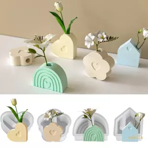 Exhila Khuôn Silicon Đa Năng Trang Trí Nhà Độc Đáo Khuôn Thủ Công Cho DIY Cầu Vồng Vòm Bình Và Trang Trí Nghệ Thuật Miếng