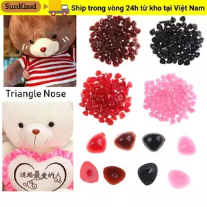 SUNKISSD 100 Bộ phận an toàn Thủ công Nút gấu Đồ chơi Phụ kiện búp bê