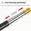 HL Có Thể Mở Rộng Móc Rắn Bò Sát Bắt Sti Cực, Bộ Dụng Cụ Xử Lý Rắn Cho Lục Lạc Python Loại Bỏ Đầu Đồng Bắt LMWU