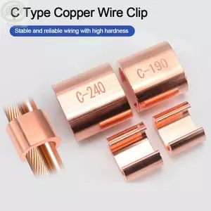 Kẹp dây đồng AMBU, Đầu nối dây đồng loại C, Cáp kẹp khóa đầu cuối loại C