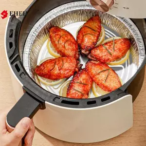 Chảo chiên không khí Lá nhôm Đồ dùng nhà bếp Hộp đựng thực phẩm Lò nướng vuông Khay BBQ Chống dầu Dụng cụ làm bánh nhà bếp VN