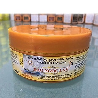 Bảo Ngọc Lan .Kem trắng da giử ẫm toàn thân 150g