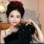 NKSFX Kẹp Nắm, Móng Vuốt Tóc Hoa Mẫu Đơn Nhựa, Tua Rua Thanh Lịch Sequin Hoa Hairgrips Cô Gái