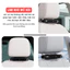 Quạt Treo Ghế Ô Tô Mini 3 Tốc Độ Cổng Type C Gió Mạnh Êm Ái Quạt Làm Mát Lưng, Khô Mồ Hôi