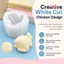 ✨Homie✨Khuôn silicone con gà làm khúc bạch, thạch rau câu, bánh sinh nhật