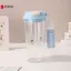 Bình Nước Ống Hút Đôi 580Ml Cho Học Sinh Cốc Nhựa Anh Đào Dễ Thương Nhẹ Chống Rò Rỉ Cho Trường Làm Việc Phòng Tập Gym VN