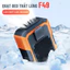 Quạt Đeo Thắt Lưng F49 4000mAh Quạt Điều Hòa Đeo Hông Tích Điện Kiêm Sạc Dự Phòng Màn Hình LED 3 Tốc Độ