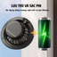 Mũ Chống Nắng Quạt Mini 2 Bên Năng Lượng Mặt Trời Sạc USB Làm Mát Ngoài Trời Đi Phượt Câu Cá
