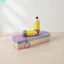 QEARY 3D In Bút Chì Móc Chìa Khóa, Mô Phỏng Sáng Tạo Nút Ngón Tay Mặt Dây Chuyền, Ngộ nghĩnh Fidget Pop Có Thể Bấm Làm Mát Bút Chì Móc Khóa Đồ Chơi Túi Mặt Dây Chuyền