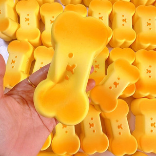 Đồ chơi giải nén bánh mì mô phỏng phục hồi chậm, Công cụ giải nén hoạt hình ghim và chơi