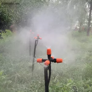 Máy phun nước tưới vườn tự động 360° Vòi phun nước xoay 5 vòi phun [VN]