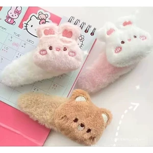kẹp tách gấu, thỏ siêu mềm mịn, siêu dễ thương cute
