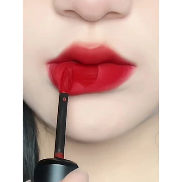 Tóc Đen Môi Đỏ ~ Mukeshi Lip Mud v25 Tiệc Đêm Màu Đỏ Đỏ Đỏ Retro Đỏ Đậm Hoàng Gia Em Gái Màu Trắng Son Môi Matte