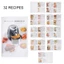 NOTE1 Công thức nấu ăn chiên không khí, Hướng dẫn thực tế 32 Công thức nấu ăn Nồi chiên không khí, Từng bước toàn diện Dễ dàng theo dõi Hình ảnh màu sắc Sách nấu ăn chiên thực phẩm Nấu ăn tại nhà