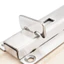 Thép không gỉ Tự Động Pin Nút Đồng Tự Đàn Hồi 10cm 13cm Mở Pin Dày Dẹt Vòng Tay Hai Chiều Cửa Lò Xo Pin 6.28 QYKN