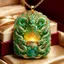 Chín Năm Zun Phong Cách Trung Hoa Vòng Cổ Thần Lửa Bao Thần Rồng Tốt Lành Kinh Tế Đồ Trang Trí Gửi Gia Đình Trang Trí Dây Chuyền Phước Lành May Mắn 2026-6-26