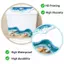 3D Bãi Biển Đại Dương Bồn Vệ Sinh Stier Chống Thấm Nước Tự Dính Sao Biển Thiết Kế Cho Phòng Tắm DIY Trang Trí