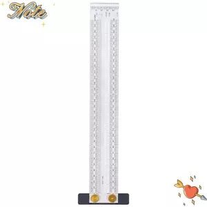 Thước đánh dấu NOTE1, Thước đo lỗ chữ T 200mm 300mm, Dụng cụ đánh dấu hình chữ T bằng bạc di động Bố trí chính xác