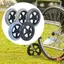 NOTE1 Xe đẩy mua sắm Bánh xe, Bánh xe lăn thay thế 5 inch, Xe đẩy du lịch chống trượt linh hoạt Phụ kiện xe lăn