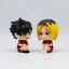 Haikyuu Q Phiên Bản Hình Ngồi Tư Thế Hợp Thời Trang Chơi Xe Để Bàn Trang Trí