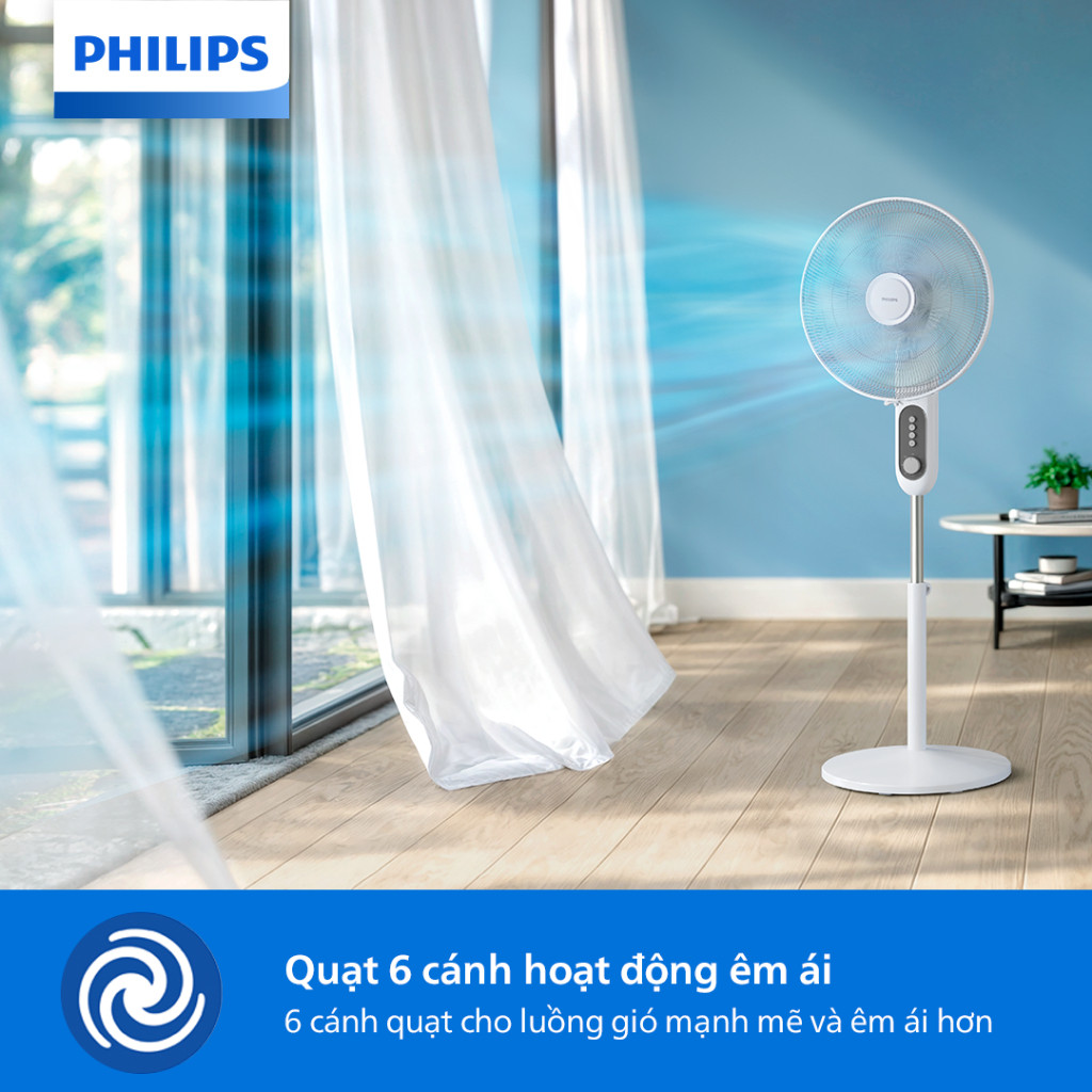 [LIVE] Quạt Đứng Philips CX1220/00 47W - Hàng Chính Hãng Bảo Hành 2 Năm