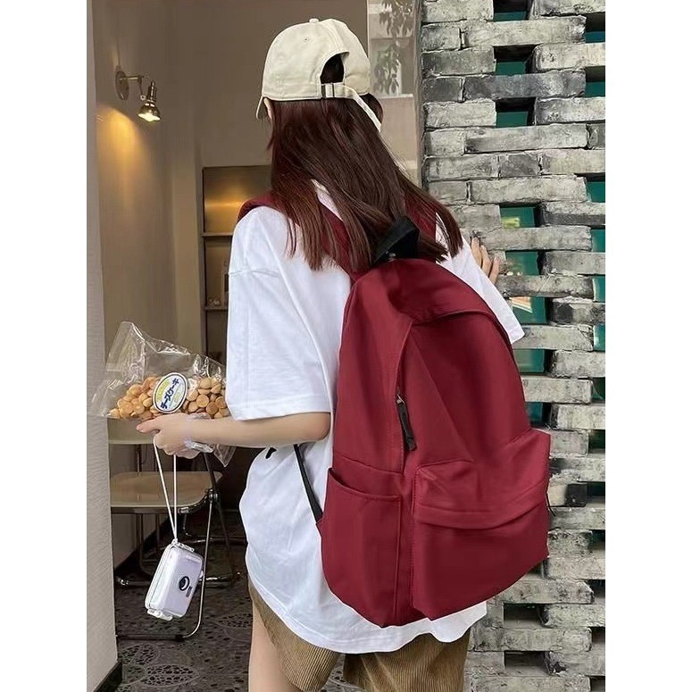Balo dung tích lớn phong cách tối giản | Ngăn chứa ẩn tiện lợi | Chất vải bền đẹp - Đồng hành cùng bạn mọi lúc mọi nơi