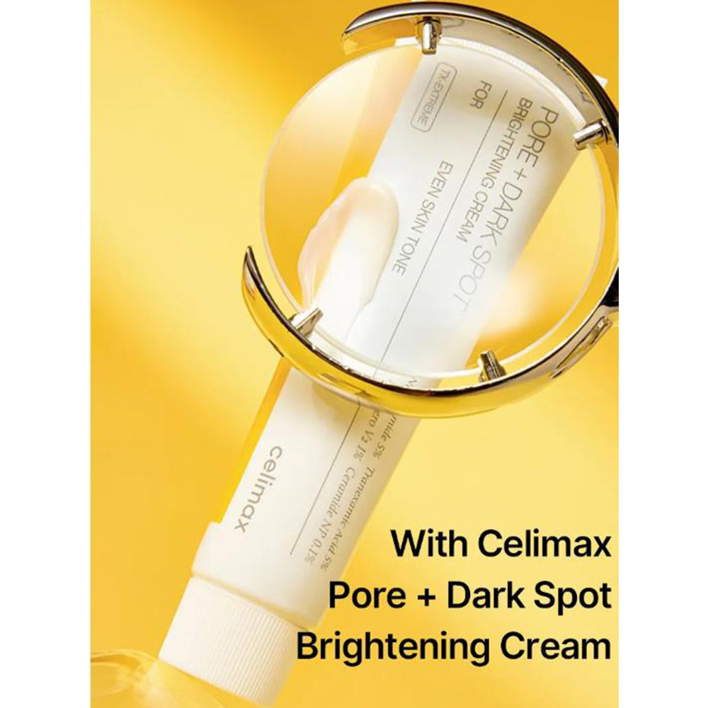 Celimax Pore+Dark Spot Brightening Cream 35ml | For Sensitive Skin With Niacinamide