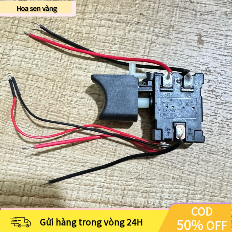【24H】Cò Máy Khoan Pin 21V Có Điều Tốc, Đảo Chiều, Đèn LED Và Thắng, Phù Hợp Để Độ Chế Hoặc Thay Thế, Dễ Lắp Đặt, Giá Rẻ