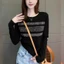 Mùa Thu Đông Mới - Áo Len Nhung Từ Đức, Tay Dài, Phong Cách Thời Trang Nóng Bỏng Cho Nữ