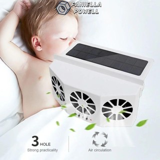 Quạt ô tô chạy bằng FANIELLAPOWELL, Quạt xả ô tô làm mát bằng điện, Chức năng xả di động Quạt làm mát tiết kiệm năng lượng Sử dụng nội thất